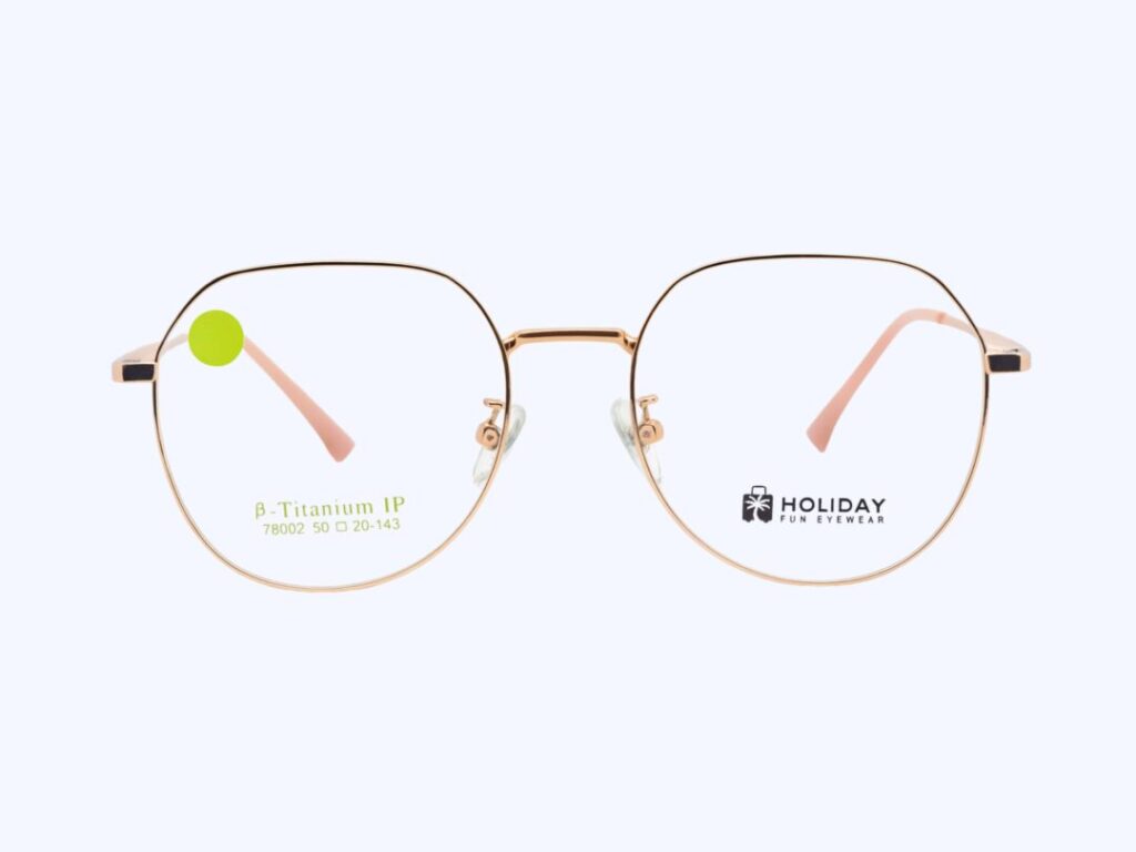Kacamata Anti Radiasi Holiday 78002 Warna Gold