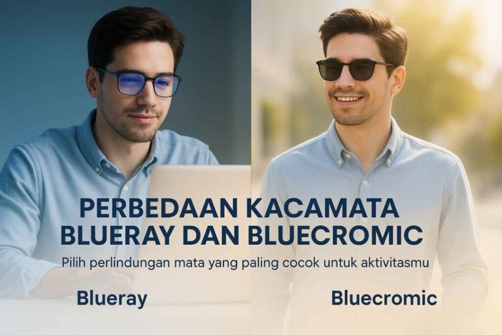 Perbedaan Kacamata Blueray dan Bluecromic Panduan Lengkap Sebelum Kamu Beli