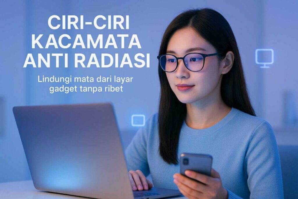 Ciri Ciri Kacamata Anti Radiasi Cara Mudah Mengeceknya Biar Nggak Ketipu