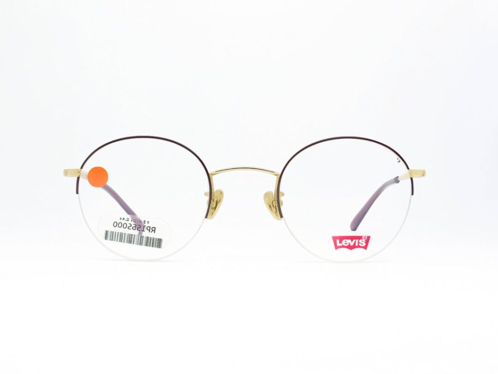 Frame Kacamata Branded Levis 5271 Warna Gold