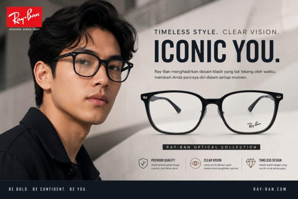 Frame Kacamata Branded RAY BAN 5403d5920