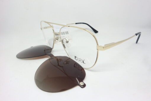 Frame Kacamata Clip On Mr&Mrs Cool ST041 C2 Tampak Serong
