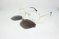 Frame Kacamata Clip On Mr&Mrs Cool ST042 C1 Tampak Serong