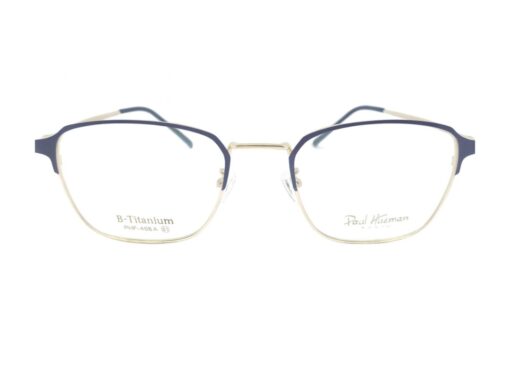 Frame Kacamata Fashion Branded Paul Hueman PHF408A Warna Gold