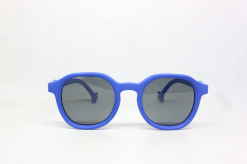 Kacamata Lentur Sunglasses Anak Anti UV Warna Biru Tua 6-118 C8