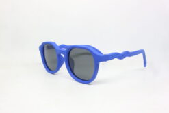 Kacamata Lentur Sunglasses Anak Anti UV Warna Biru Tua 6-118 C8