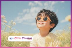 Kacamata Lentur Sunglasses Anak Anti UV Warna Orange