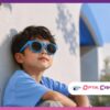 Kacamata Sunglasses Anak Anti UV S8385 P29 Warna Biru Cover