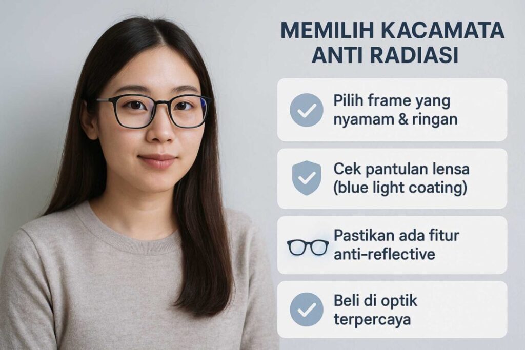 Tips Memilih Kacamata Anti Radiasi yang Tepat