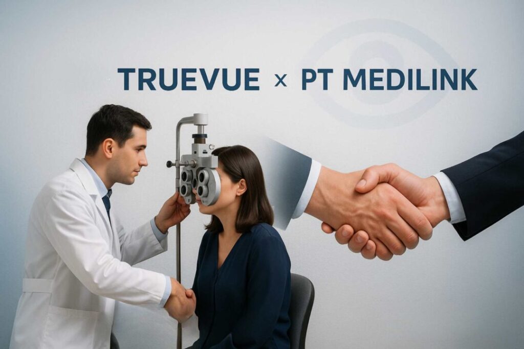 Optik Cahaya Truevue Gandeng PT Medilink untuk Tingkatkan Layanan Pemeriksaan Mata