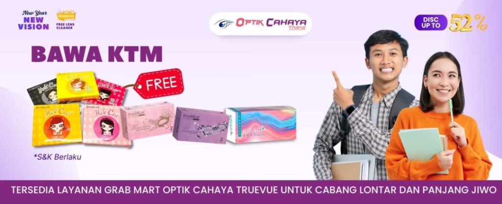 Promo Optik Cahaya Truevue Bulan Ini