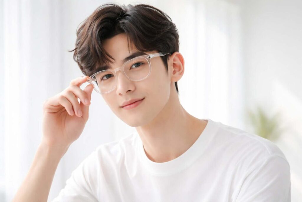 Frame Kacamata Transparan