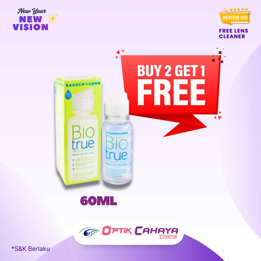 Promo Cairan Softlens BioTrue BUY 2 GET 1 FREE!