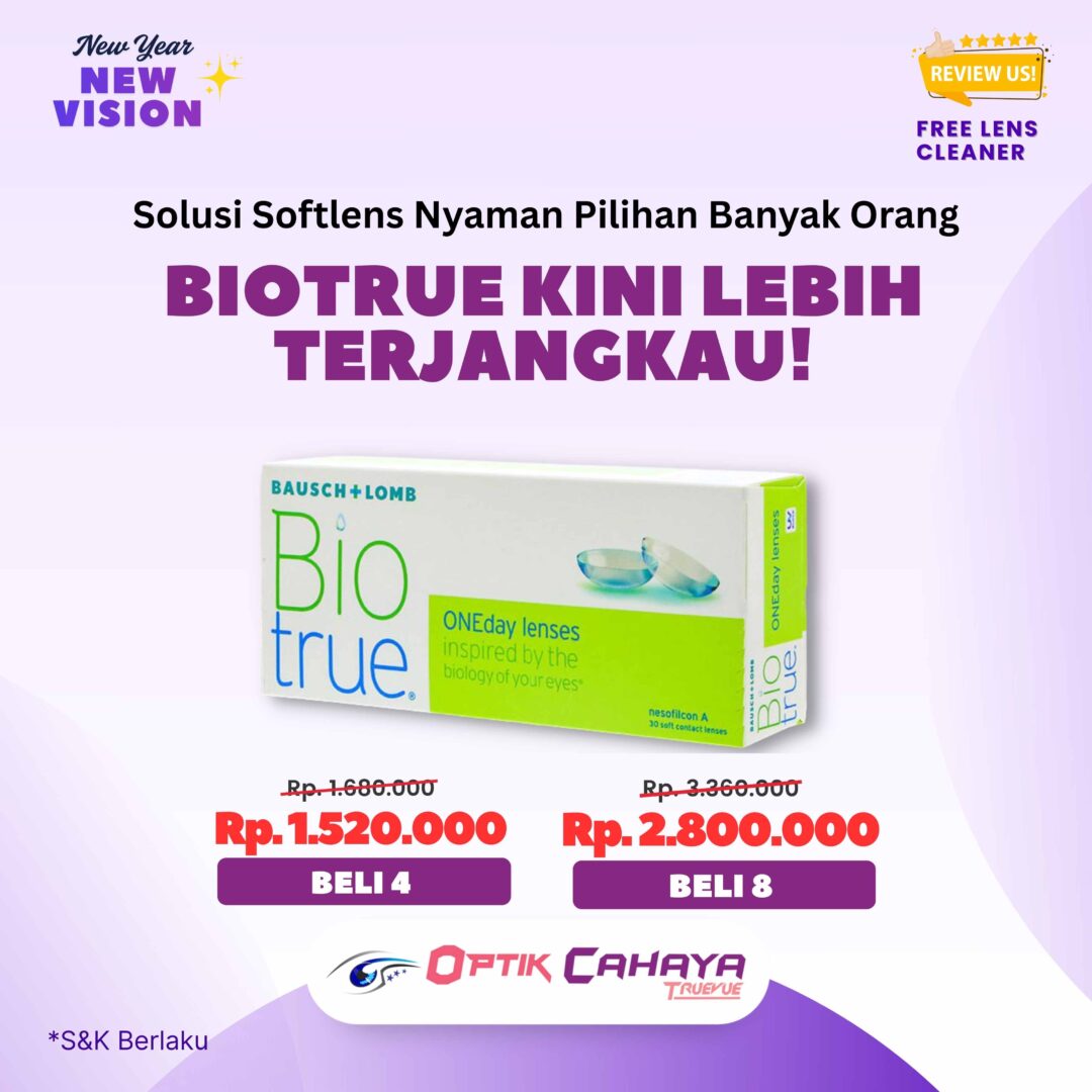 SOLUSI MATA NYAMAN, HARGA MAKIN RINGAN!