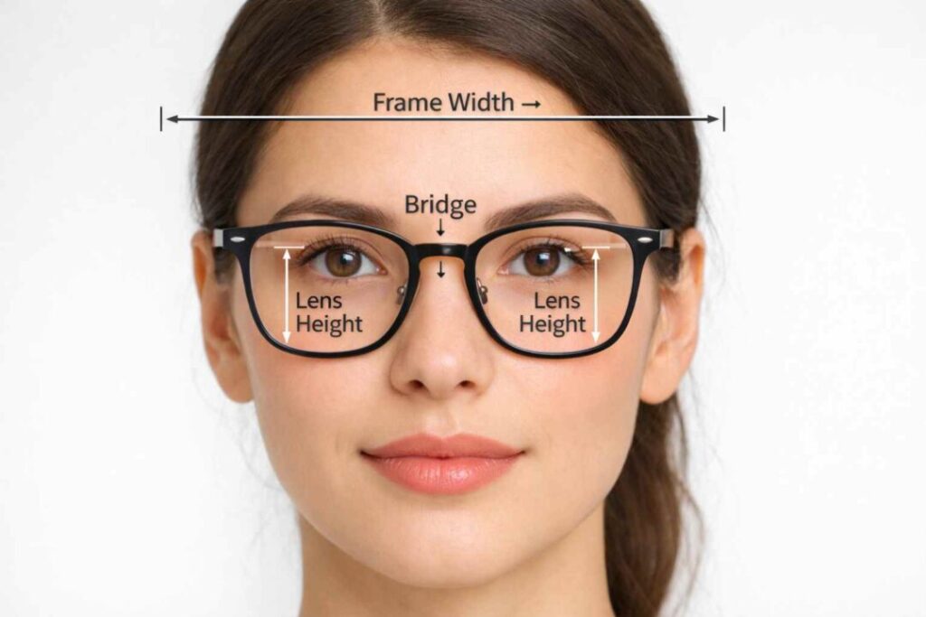 Kacamata untuk wajah bulat