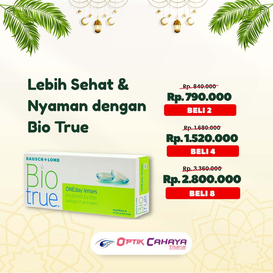 SOLUSI MATA NYAMAN, HARGA MAKIN RINGAN!