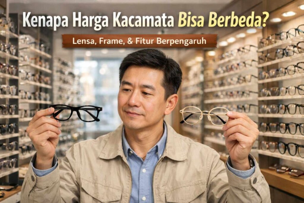 Faktor yang Mempengaruhi Harga Kacamata Minus di Optik