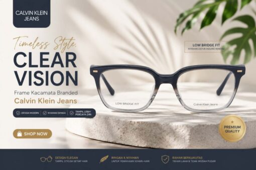 Frame Kacamata Branded Calvin Klein Jeans CKJ24640LB 070 Cover