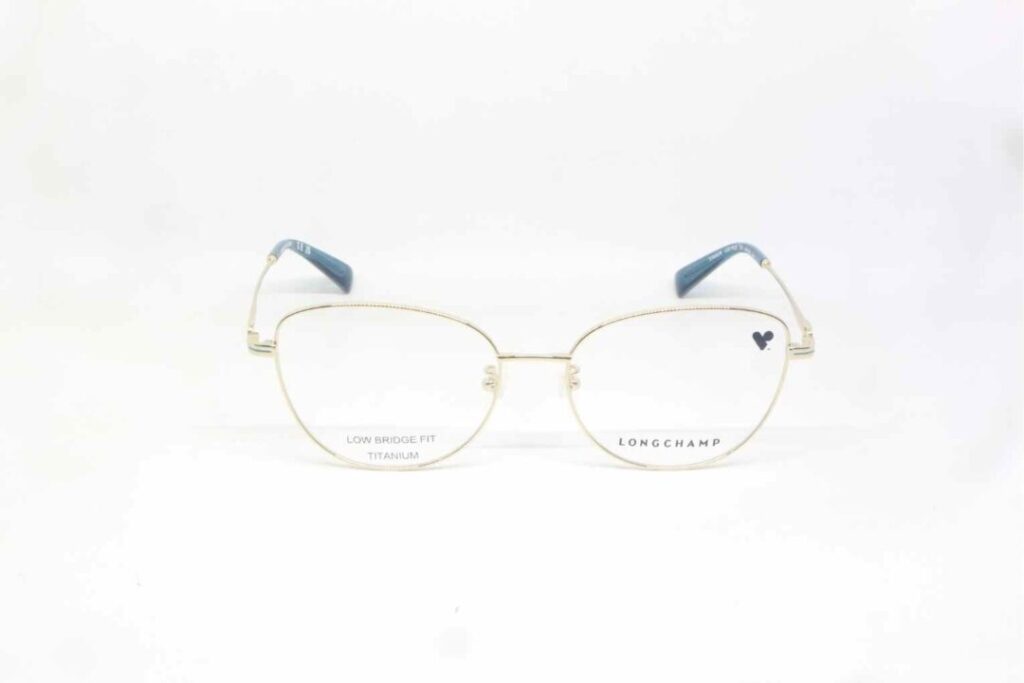 Frame Kacamata Branded Longchamp L02174LB Warna Gold
