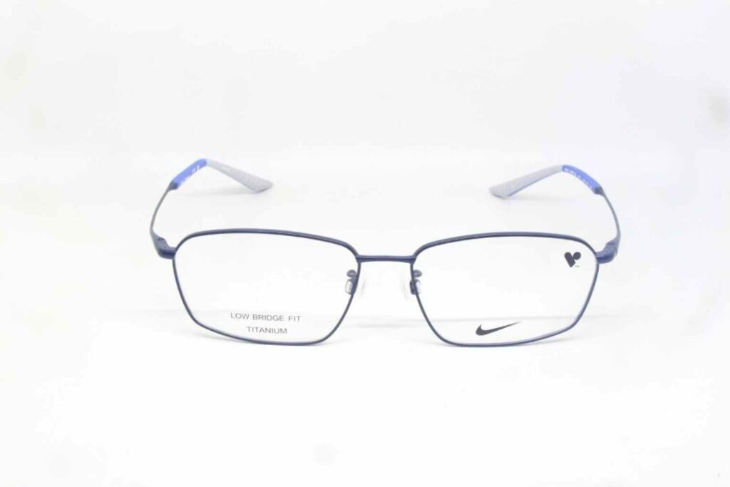 Frame Kacamata Branded Nike 6087 LB Warna Midnight Navy tampak depan