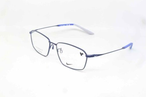 Frame Kacamata Branded Nike 6087 LB Warna Midnight Navy tampak samping kiri