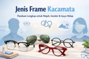 Jenis Frame Kacamata: Panduan Memilih Biar Makin Stylish & Nyaman
