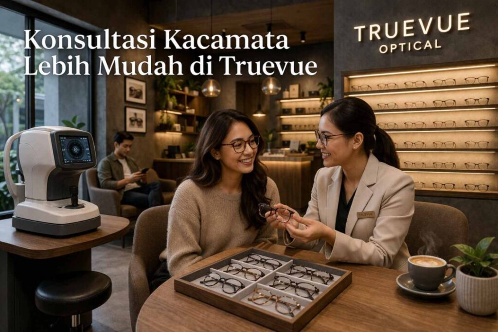 kacamata sesuai bentuk wajah pria