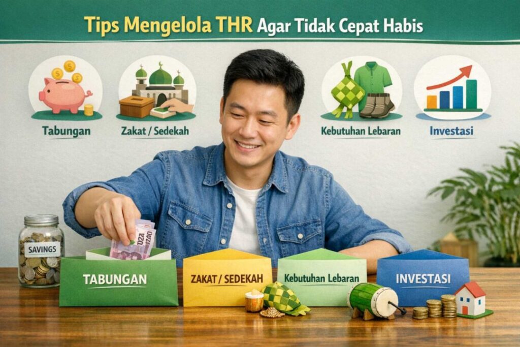 Tips Mengelola THR Agar Tidak Cepat Habis