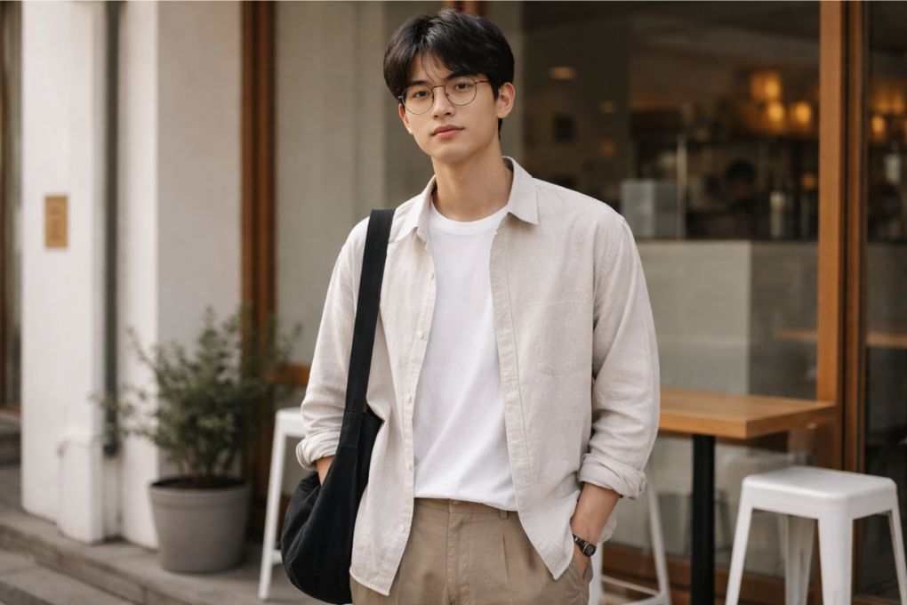 10 Outfit Korean Style Simple & Kekinian