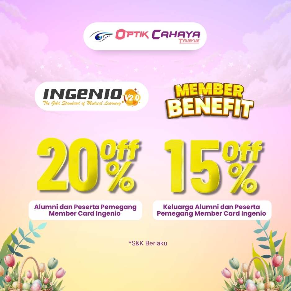 EXCLUSIVE MEMBER BENEFIT: INGENIO X OPTIK CAHAYA TRUEVUE!