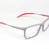 Frame Kacamata Branded HILX CRIMSON HX02403 Matt Grey Tampak Serong Kanan