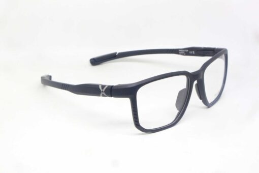 Frame Kacamata Branded HILX PREDICTOR HXA00501 Matt Black serong kanan