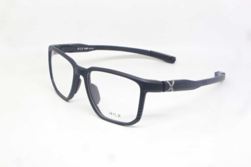 Frame Kacamata Branded HILX PREDICTOR HXA00501 Matt Black serong kiri
