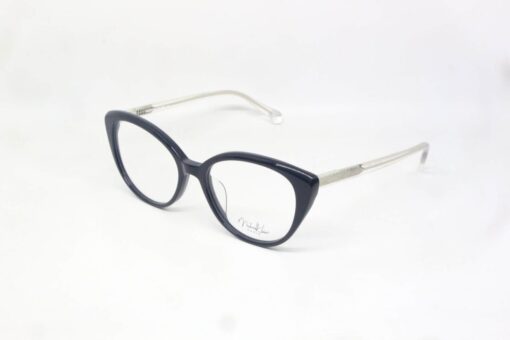 Frame Kacamata Cat Eye Branded Michael Klein MK 340 C5 Tampak serong kiri