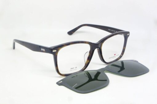 Frame Kacamata Clip On Branded Lee Cooper FP2846 3W Tampak serong kanan