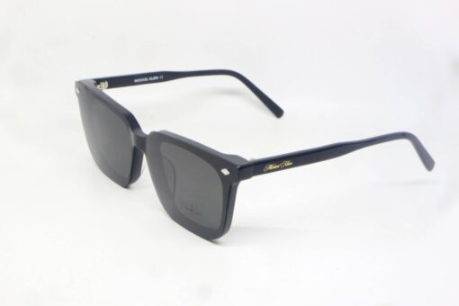 Frame Kacamata Clip On Branded Michael Klein MK 884 C1 Tampak serong kiri 02