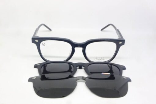 Frame Kacamata Clip On Branded Michael Klein MK 885 C1 Tampak Depan