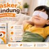 Masker Pelindung Mata Anak Jiong Xiao Jiong Isi 10 Pasang new