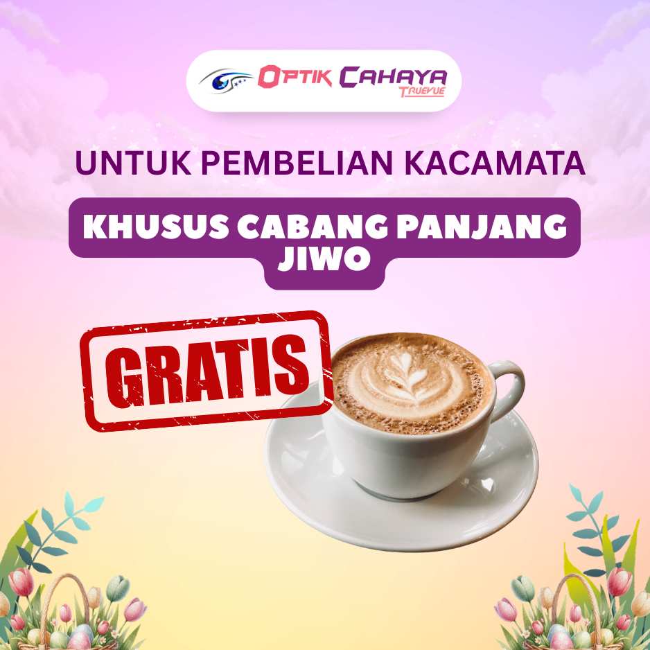 Belanja Kacamata Baru, Bonus Ngopi Seru!