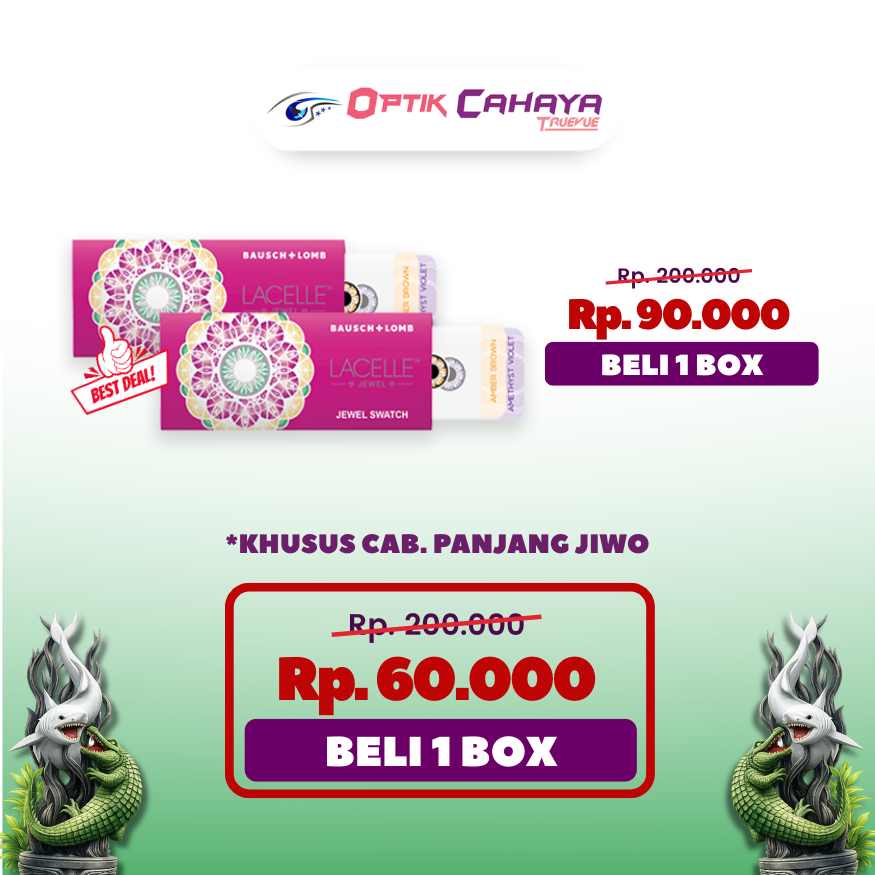 Softlens Premium Bausch + Lomb, Diskonnya Gila-Gilaan!