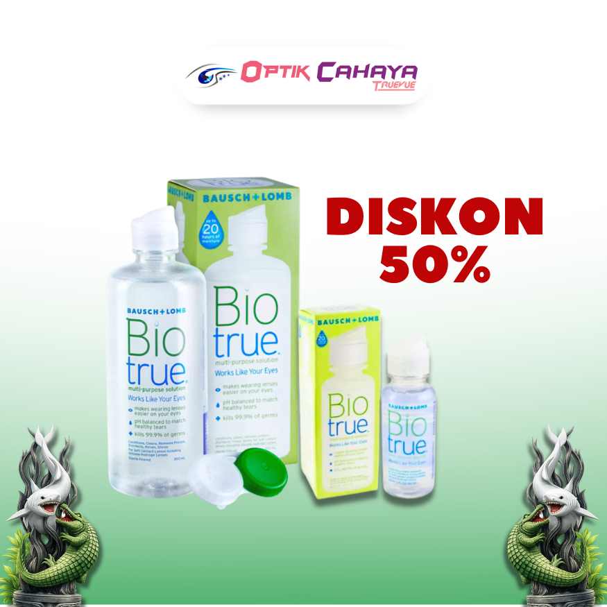 Promo Tergila! Biotrue Diskon 50% Hanya di Optik Cahaya TrueVue!