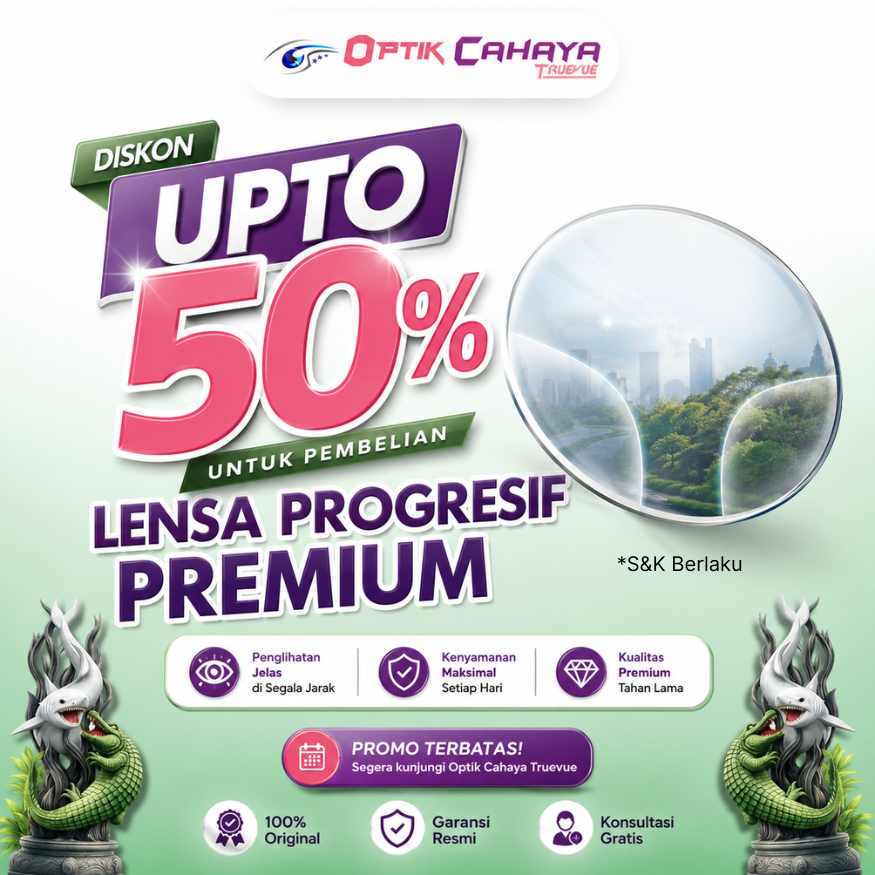 Promo Bulan ini di Optik Cahaya Truevue