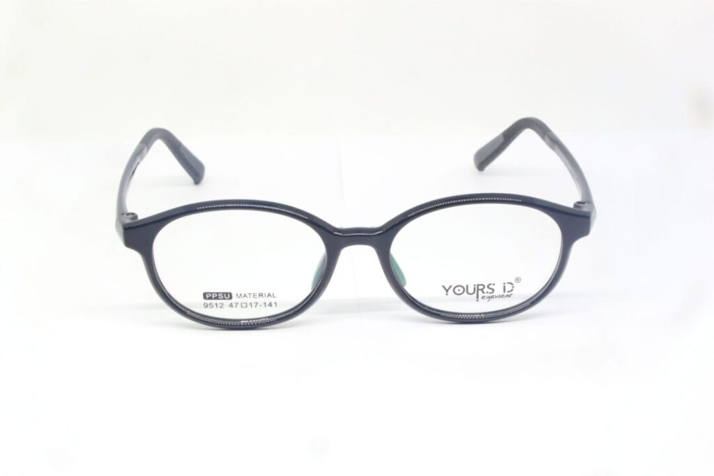 Frame Kacamata Anak YOURS ID 9512 C1 tampak depan