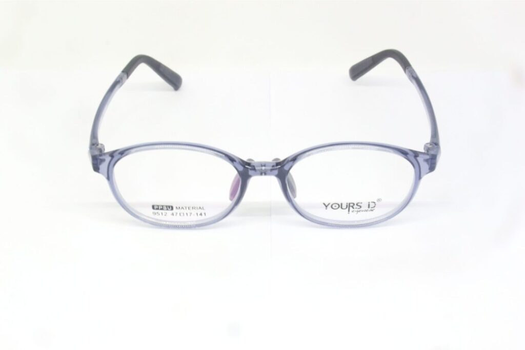 Frame Kacamata Anak YOURS ID 9512 C6 tampak depan