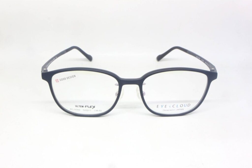 Frame Kacamata Branded Eyes Cloud EC-1093 C1 tampak depan