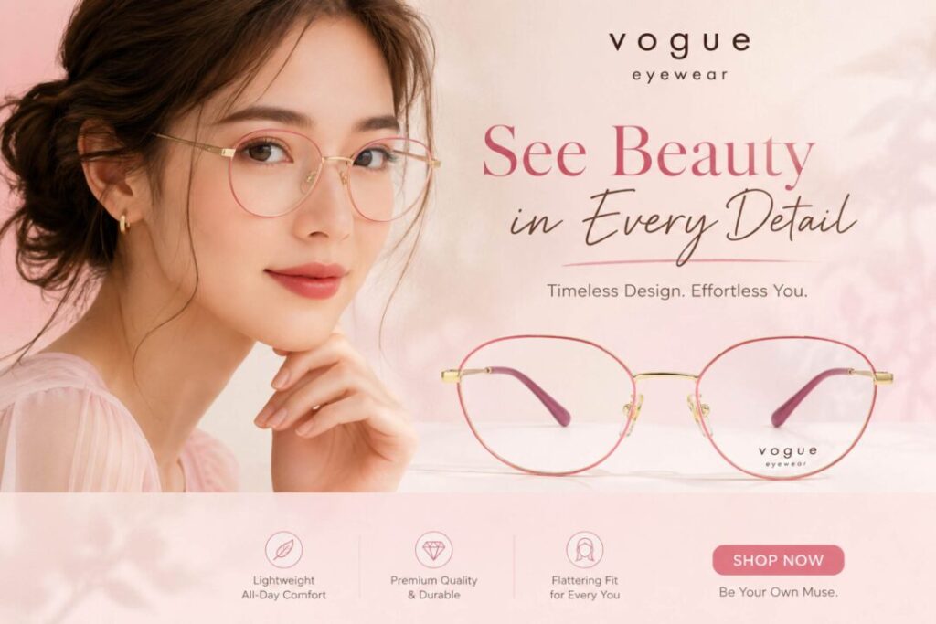 Frame Kacamata Branded Vogue VO4209 5141