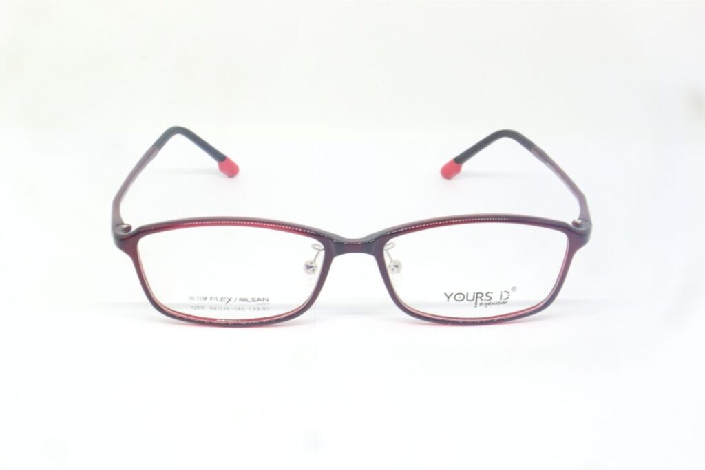 Frame Kacamata Casual YOURS ID 1206 C6 tampak depan