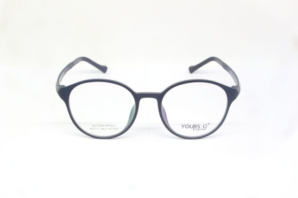 Frame Kacamata Hitam YOURS ID 86513 C2 tampak depan
