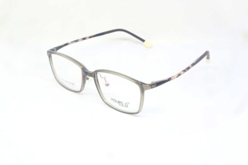 Frame Kacamata Pria YOURS ID 1201 C5 Tampak Serong Kiri