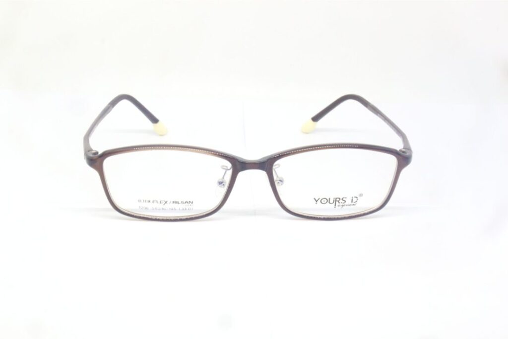 Frame Kacamata Pria YOURS ID 1206 C4 tampak depan